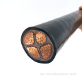 Cable de alimentación PVC blindado subterráneo resistente al fuego